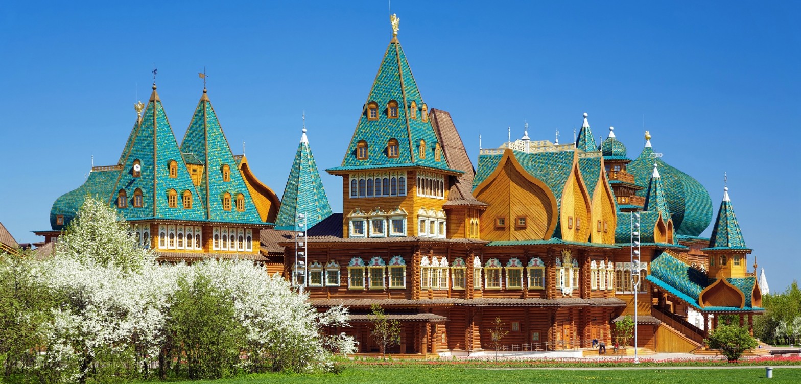 卡洛明斯克庄园的展览"俄罗斯的帕纳塞斯山"