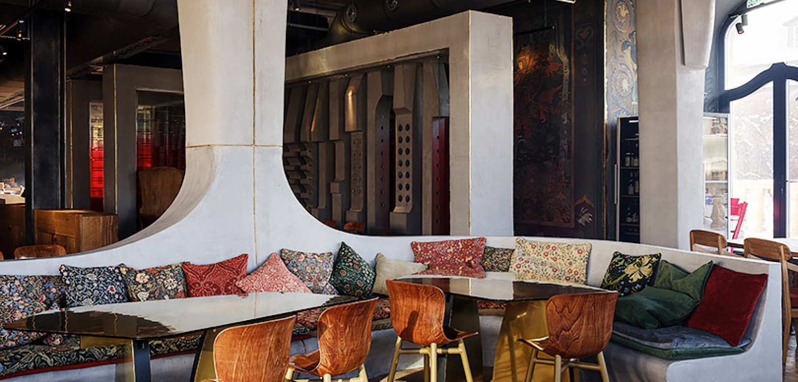 莫斯科的俄罗斯童话主题餐厅