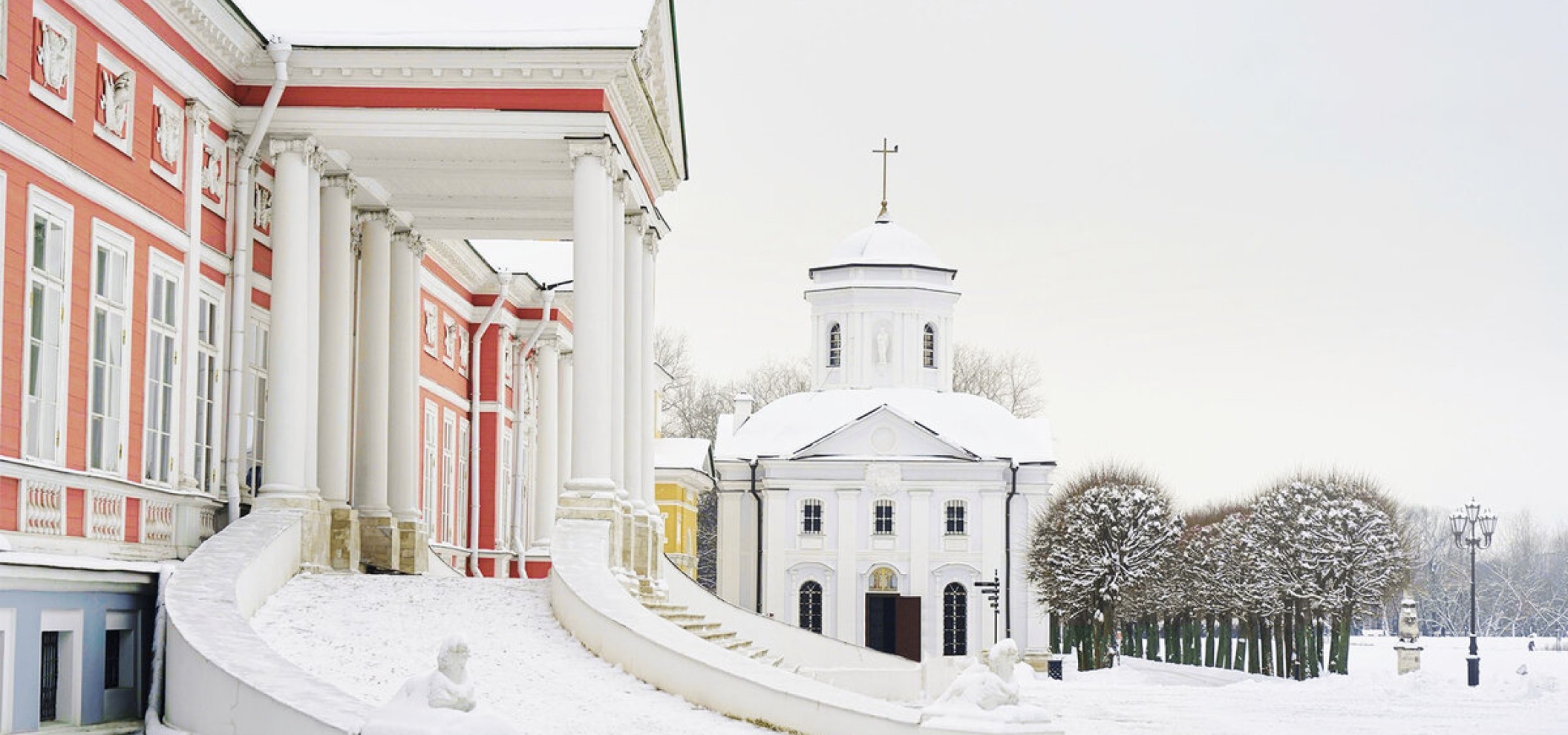 kuskovo estate winter - 1