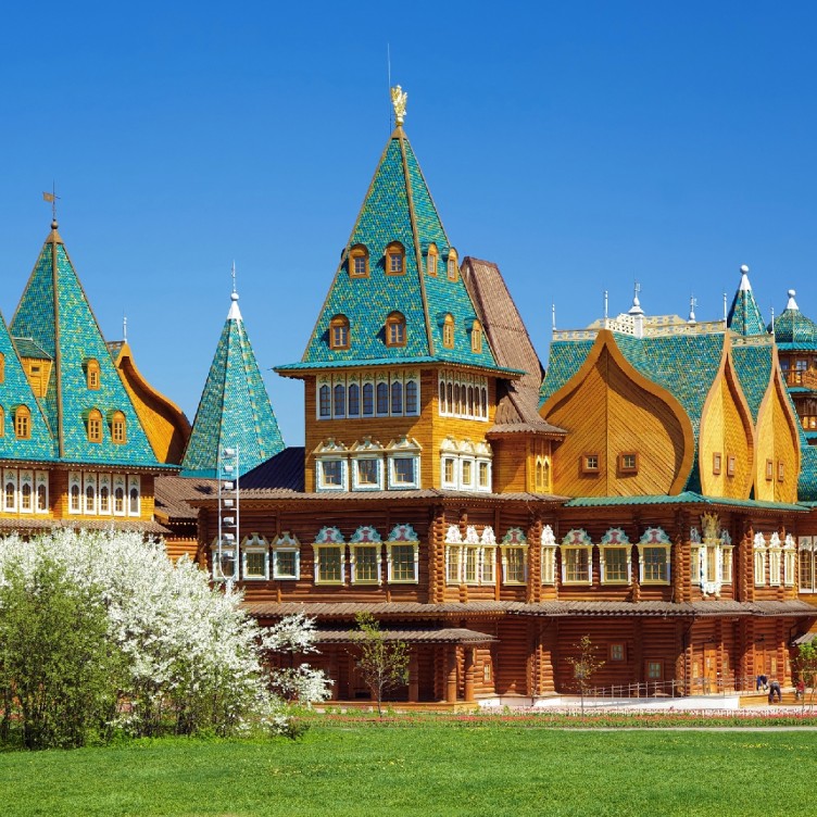 卡洛明斯克庄园的展览"俄罗斯的帕纳塞斯山"